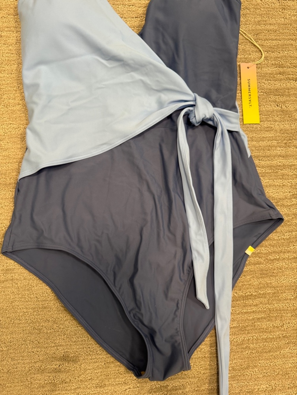 Summersalt The Long Torso Perfect Wrap One Piece NWT Size 10 - Picture 3 of 11